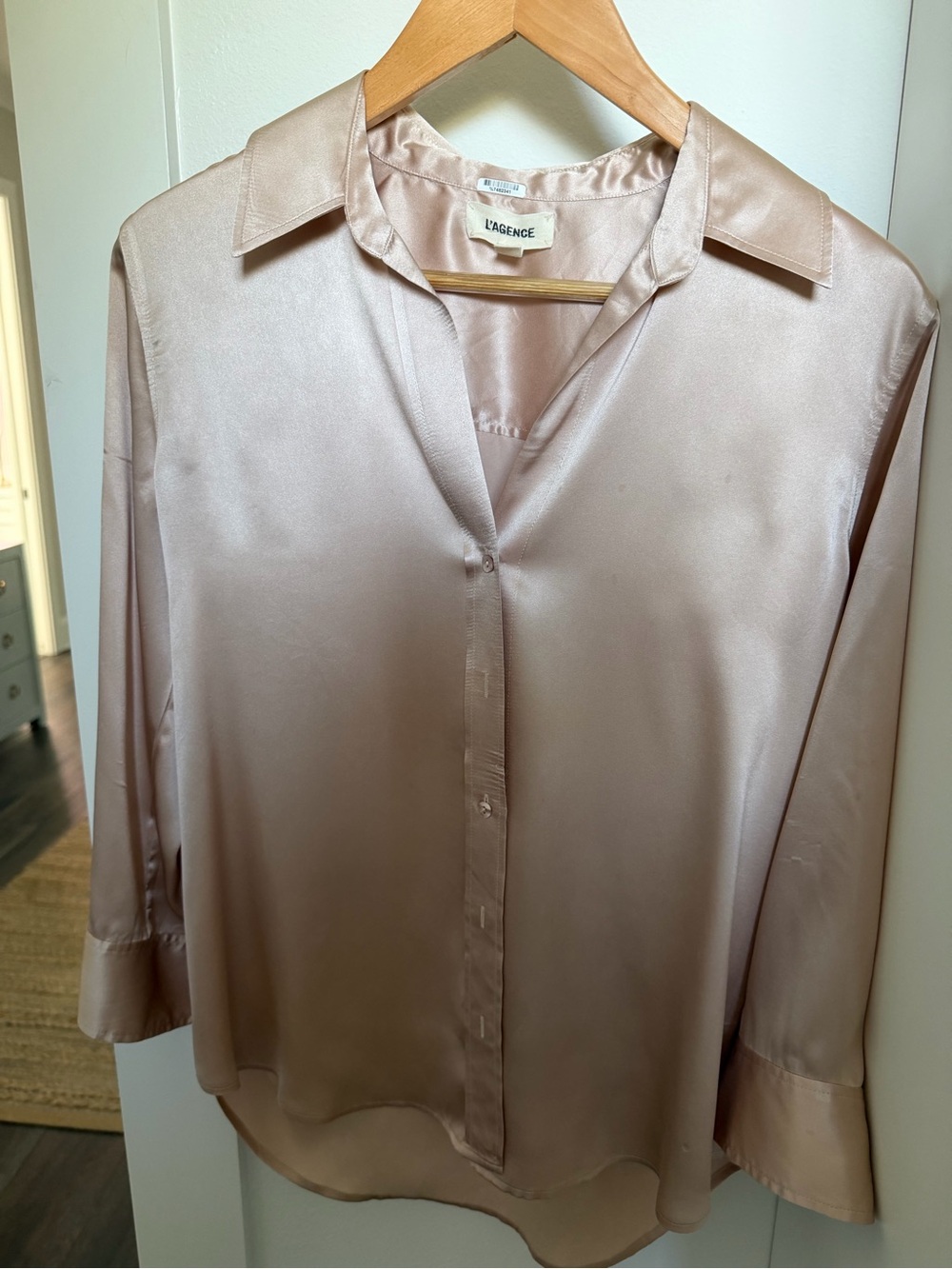 L'AGENCE 100% SILK Blouse